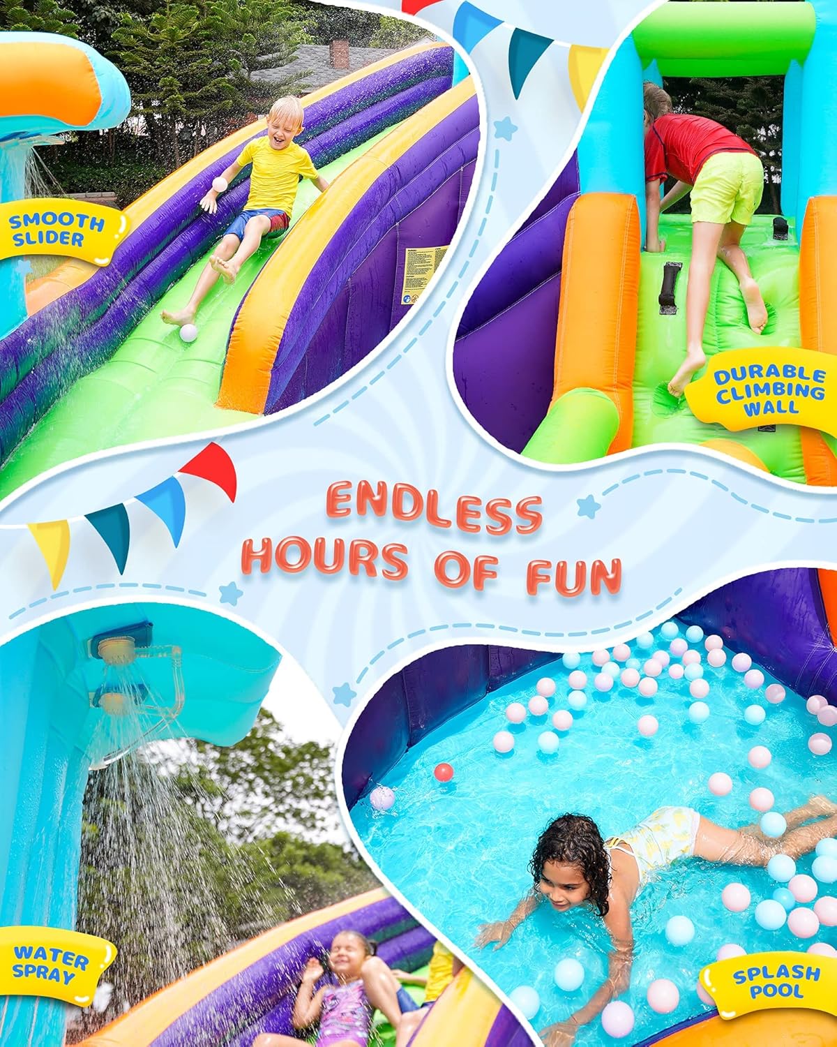 Inflatable Water Slide Bounce House