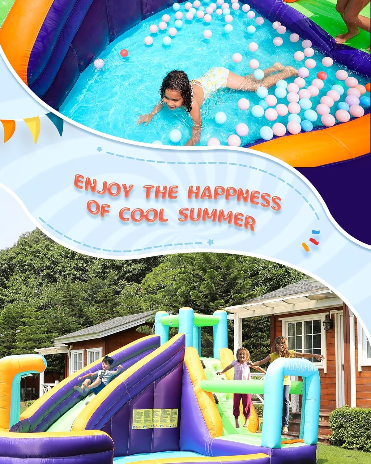 Inflatable Water Slide Bounce House