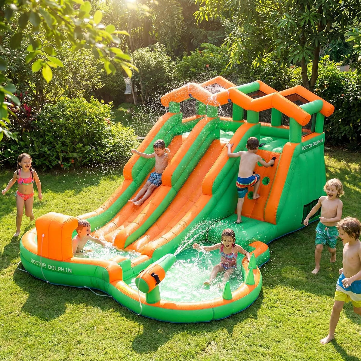 Double Slides Water Park